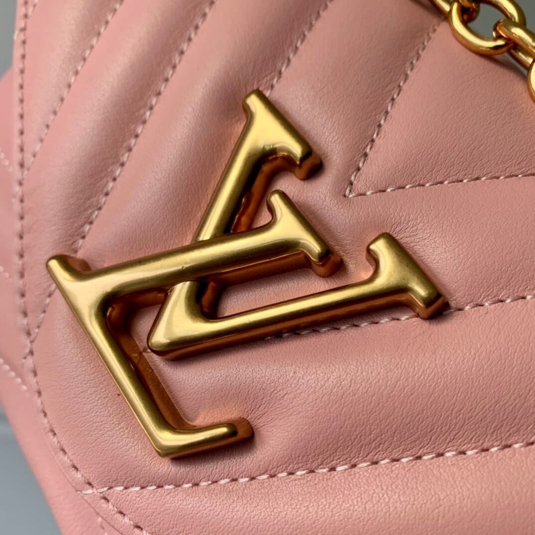 M20686 New Wave pink 21cm COWHIDE REAL LEATHER