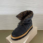 LV PILLOW COMFORT ANKLE BOOT BLACK 1A8T3C
