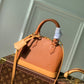 M91606 ALMA BB Full Leather brown handbag