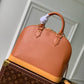 M91611 ALMA PM Full Leather brown handbag
