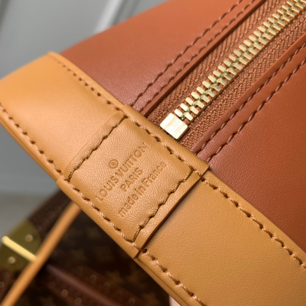 M91611 ALMA PM Full Leather brown handbag