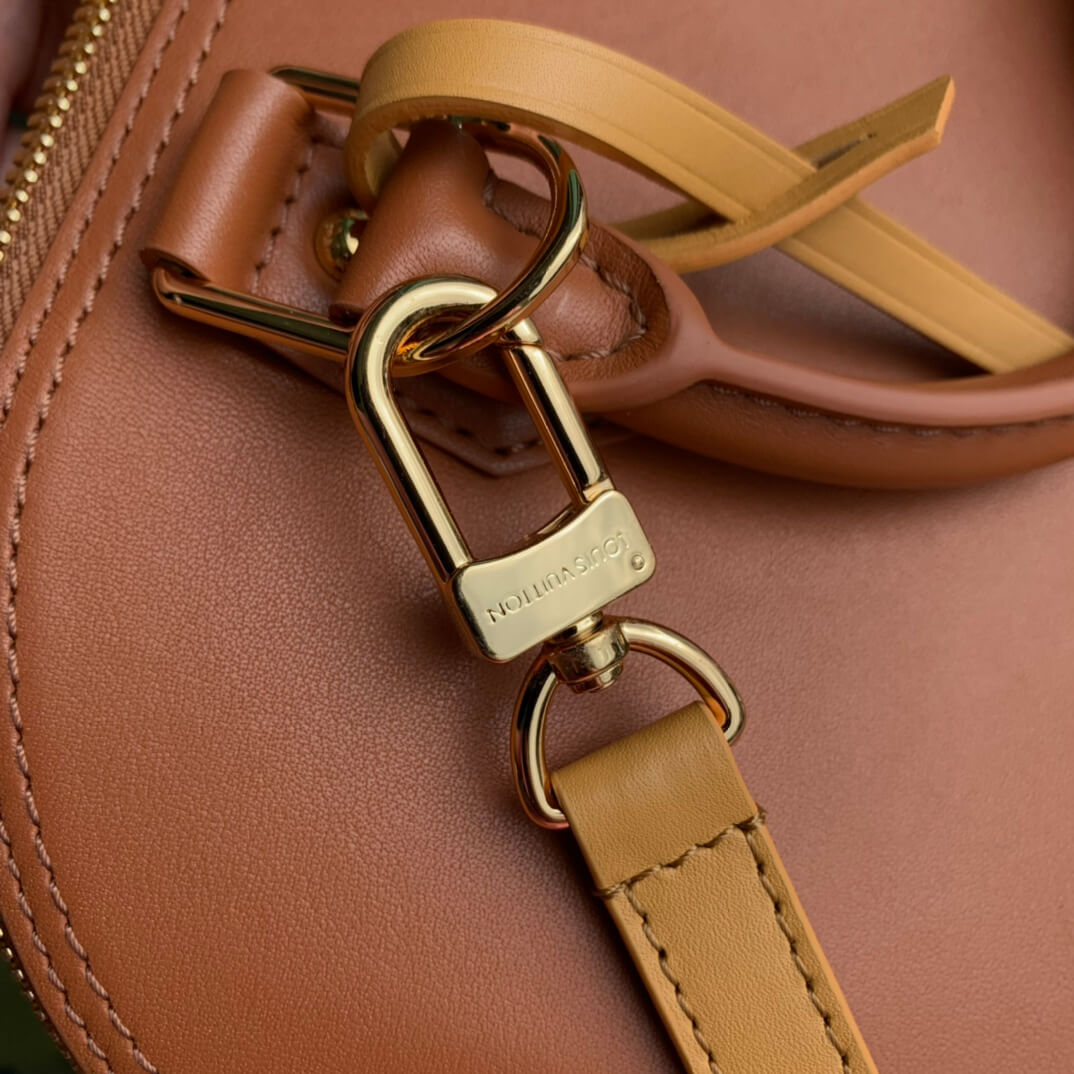 M91611 ALMA PM Full Leather brown handbag