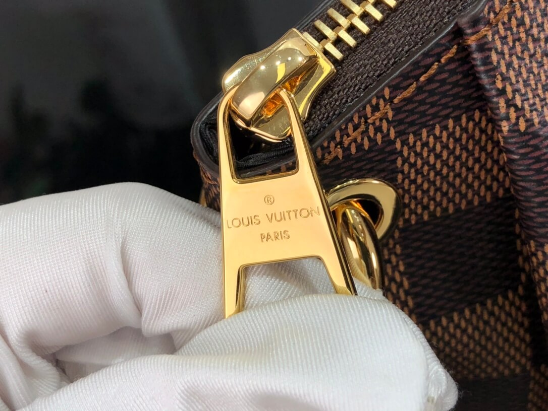 M45283 BOETIE MM Damier black real leather trim