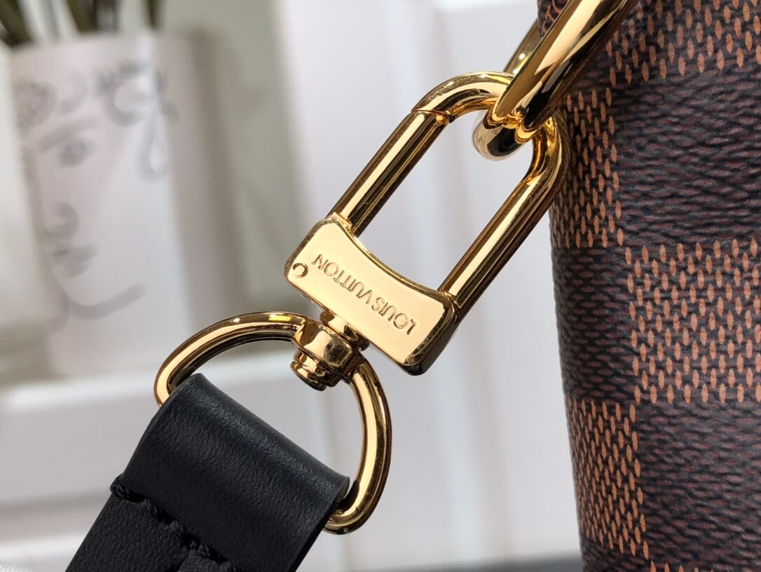 M45283 BOETIE MM Damier black real leather trim