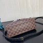 M45282 BOETIE PM Damier black real leather trim