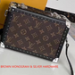 M20251 CLUTCH BOX MONOGRAM ECLIPSE CANVAS
