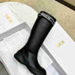 DIOR D RACER BOOT CALFSKIN BLACK KDI781VEA S17X