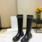 DIOR D RACER BOOT CALFSKIN BLACK KDI781VEA S17X