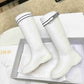 DIOR D RACER BOOT CALFSKIN WHITE