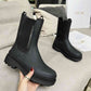 DIOR TRIAL ANKLE BOOTS LEATHER BLACK