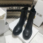 DIOR 30 MONTAIGNE HEELED ANKLE BOOT BLACK SUPPLE CALFSKIN KCI950VSO S900