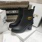 DIOR 30 MONTAIGNE HEELED ANKLE BOOT BLACK SUPPLE CALFSKIN KCI950VSO S900