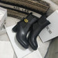 DIOR 30 MONTAIGNE HEELED ANKLE BOOT BLACK SUPPLE CALFSKIN KCI950VSO S900