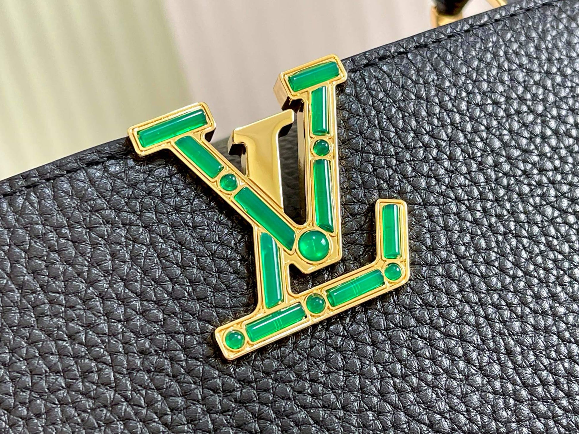 M59066 M48865 Capucines BB Shoulder Handbag black