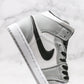 Designer Jordan 1 Mid “Light Smoke Grey” High Q ( Customs And Box ), Jordan 1 Sneakers FREE SHIPPING