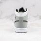 Designer Jordan 1 Mid “Light Smoke Grey” High Q ( Customs And Box ), Jordan 1 Sneakers FREE SHIPPING