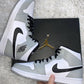 Designer Jordan 1 Mid “Light Smoke Grey” High Q ( Customs And Box ), Jordan 1 Sneakers FREE SHIPPING