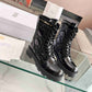 DIOR D UNIT ANKLE BOOT QUILTED CANNAGE CALFSKIN BLACK KCI995CQC S900