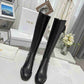 DIOR D FOLK BOOT CALFSKIN BLACK
