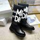 DIOR D MAJOR BOOT WITH MISS DIOR PRINT BLACK KDI929CMV S17X