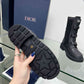 DIOR DIO(R)EVOLUTION ANKLE BOOTS RUBBER MACCROCANNAGE BLACK