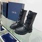 DIOR DIO(R)EVOLUTION ANKLE BOOTS RUBBER MACCROCANNAGE BLACK