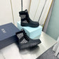 DIOR GARDEN LACE UP BOOT BLACK 3BO315ZYH H961