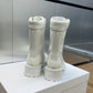 DIOR D LEADER ANKLE BOOT WHITE KDI733CQC S03W