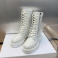 DIOR D LEADER ANKLE BOOT WHITE KDI733CQC S03W