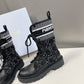 DIOR D MAJOR BOOTS BLACK