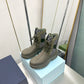 DIOR GARDEN LACE UP BOOT GREEN