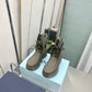 DIOR GARDEN LACE UP BOOT GREEN