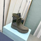 DIOR GARDEN LACE UP BOOT GREEN