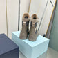 DIOR GARDEN LACE UP BOOT BEIGE 3BO315ZYH H164