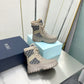 DIOR GARDEN LACE UP BOOT BEIGE 3BO315ZYH H164