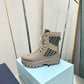 DIOR GARDEN LACE UP BOOT BEIGE 3BO315ZYH H164