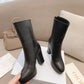 DIOR D RISE ANKLE BOOTS BLACK