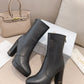 DIOR D RISE ANKLE BOOTS BLACK