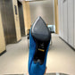 DIOR WOMEN'S GG KNEE-HIGH BOOT BLUE