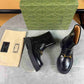 GUCCI HORSEBIT ANKLE BOOTS LEATHER BLACK