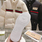 GUCCI HORSEBIT CHEVRON QUILTED BOOTS WHITE