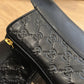 GUCCI LEATHER ANKLE BOOTS BLACK