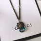 Gucci New Personalized Fashion Leopard Necklace Collar Chain XL13168A24