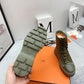HERMES FRESH ANKLE BOOTS GREEN