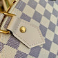 N45294 ALMA BB BAG Damier Azur WHITE WITH PINK N41221