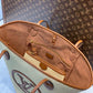 M59963 M59808 Brown Plain Leather Logo Straw Bags 2022 SS free shipping