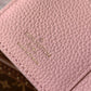 M41938 M81212 CLÉA WALLET pink Monogram Embroidery