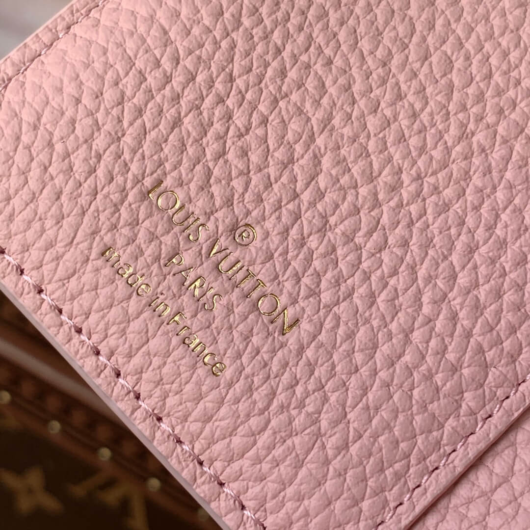 M41938 M81212 CLÉA WALLET pink Monogram Embroidery