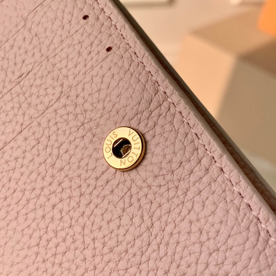 M41938 M81212 CLÉA WALLET pink Monogram Embroidery