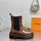 LV LV RECORD CHELSEA BOOT BROWN